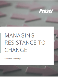 Managing Resistance for Change